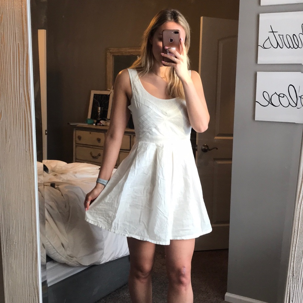 White dress